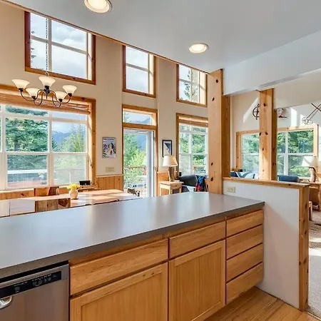 Hot Tub Cool Views: Roaring Creek Cabin Leavenworth Extérieur photo