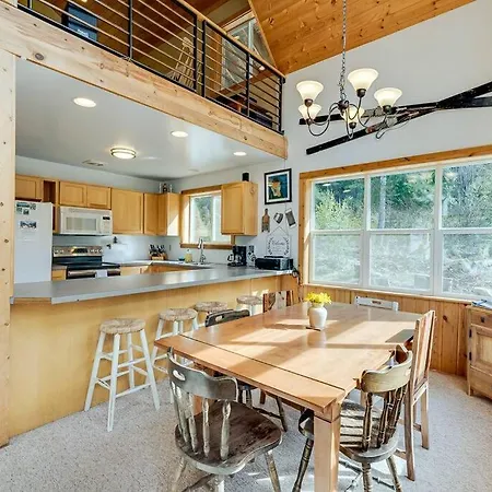 Hot Tub Cool Views: Roaring Creek Cabin Leavenworth Extérieur photo